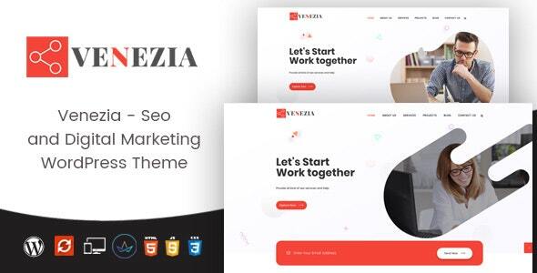 Venezia - Digital Marketing WordPress Theme Logo